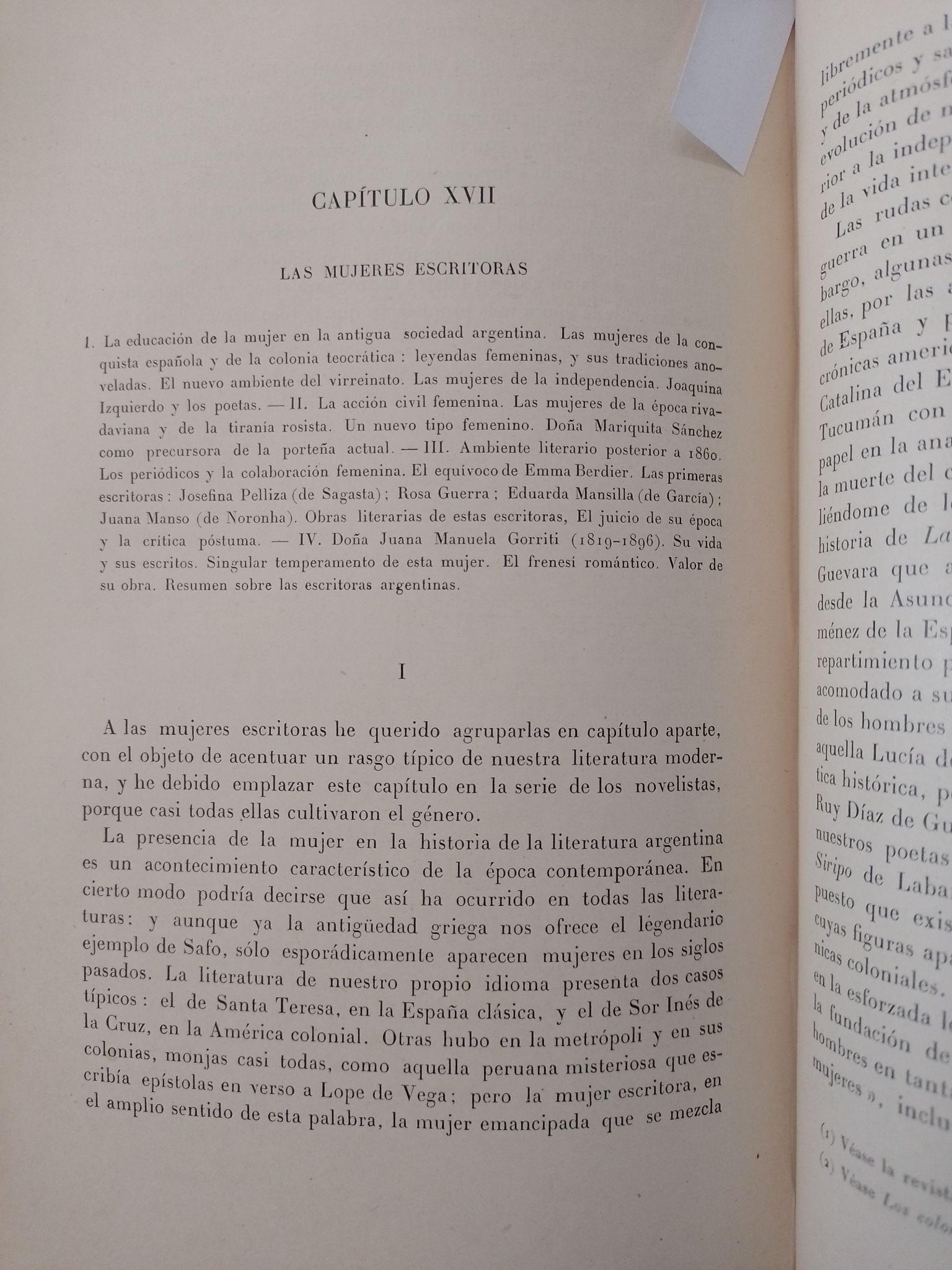 Historia de la Literatura Argentina, Ricardo Rojas